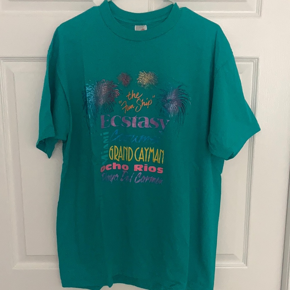 Vintage ‘Ecstasy’ cruise ship T-shirt